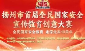 关于组织开展扬州市首届全民国家安全宣传教育创意大赛的公告