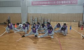 点燃运动激情 济南高新一实验学生共同体寒假运动不停歇
