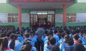 聊城市阳谷县阿城镇小学开展法治教育活动