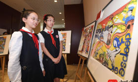 江苏省第二届青少年总体国家安全观知识书画摄影大赛获奖作品发布