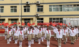书香满校园 济南高新区第一实验学校举行诗文朗诵活动