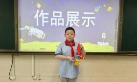济南高新区黄金谷学校开展“童眼望星空，逐梦航天行”主题活动