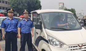 城管队员连续守护高考近二十年，要送考生一分“安静”