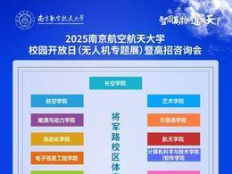 周六！南航校園開放日暨高招咨詢會邀你來