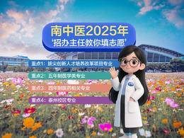 动画说招生|南中医2025年最新招生政策来了
