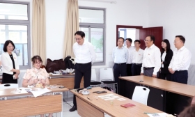 趙巖副省長調研西北工業大學太倉智匯港和蘇州工學院