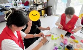 山科职院“惟爱微光”志愿服务队“三下乡”关爱残障儿童