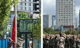 强魂承国志 少年担山河 济南高新一实验军训开营仪式举行