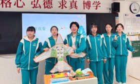 创意乘风起 实践绽光芒山师二附中举行风筝制作系列课程