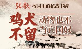 弦歌 | “鸡犬不留”，动物也不当亡国奴