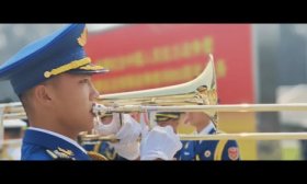 山东政法学院学子参加九三阅兵接受检阅！