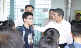 省教育厅调研检查秋季学期开学工作