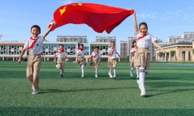 喜迎国庆！济南高新学子用行动祝福祖国