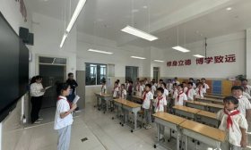济南高新区稼轩小学开展行为习惯展示活动