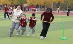 家校协同育新苗！济南高新区黄金谷学校举行亲子运动会