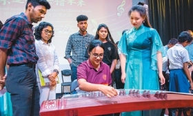 海外青少年近距离感知中国音乐魅力