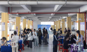 广外艺举行秋季校园招聘会，用人企业：外贸岗位看中沟通与逻辑思维能力